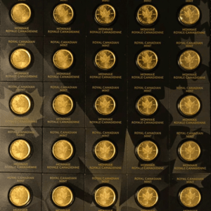 Gold 25 x 1g Maple Leaf