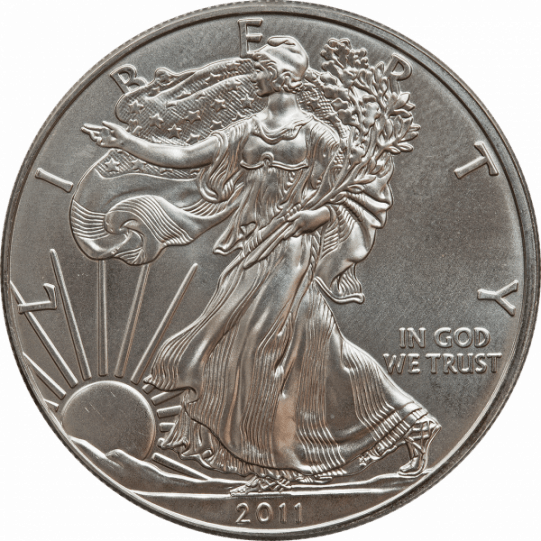 500 x 1 Unze Silver Eagle in Masterbox, pro Münze
